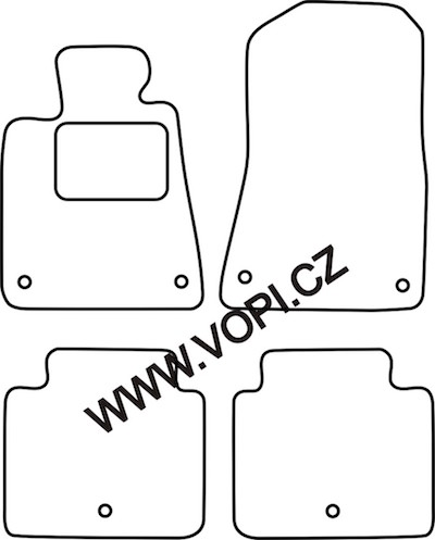 Autokoberce Lexus GS 430 2005 -  Colorfit (2710)